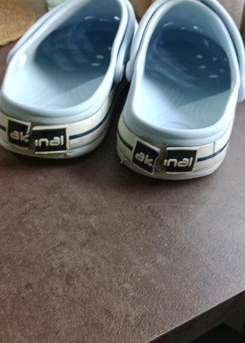 Mavi Platform Topuklu Kadın Terlik - Görsel 6