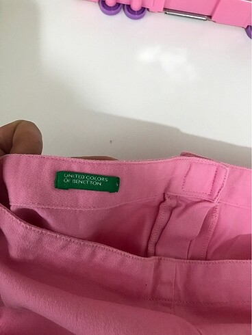 4 Yaş Beden pembe Renk Benetton koz çocuk pantolonu