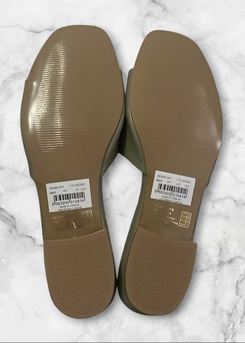 Nine West Kadın Haki Blok Topuklu Terlik