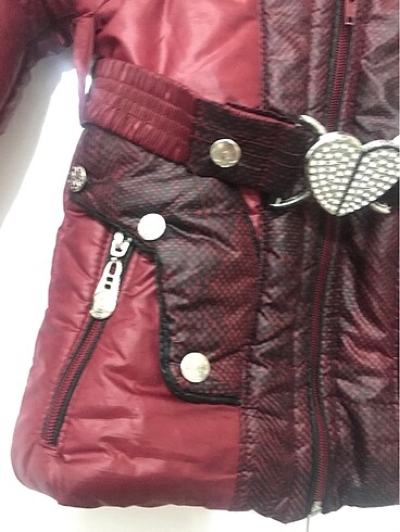 24-36 Ay Beden bordo Renk Mont kız çocuk
