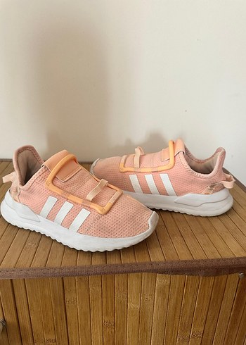 Adidas Kız Çocuk Pembe Elastik Spor Ayakkabı