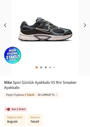 Nike V5 Rnr Spor Ayakkabi