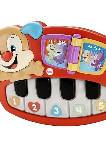 Fisher-Price Eğlen & Öğren Eğitici Köpekçiğin Piyanosu (Türkçe)