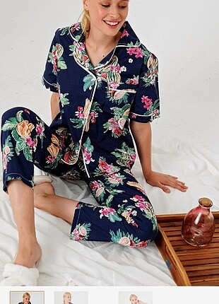 Karpuz Desenli Uzun Kol Pijama Takımı 