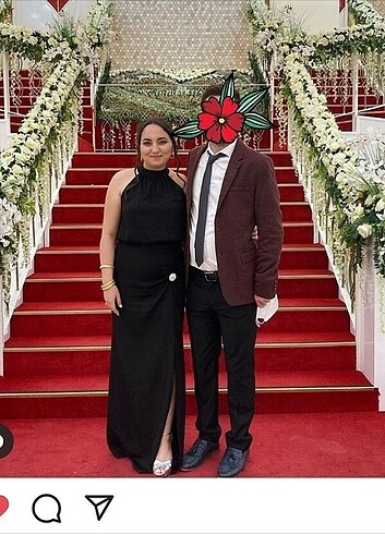 Siyah Taşlı Elbise 