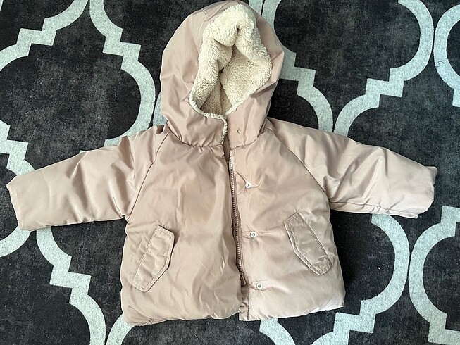 Zara kız bebek mont ve bot