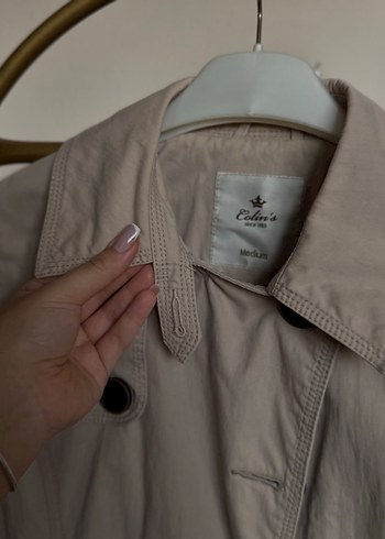 Colins Kısa Trenç - Görsel 3