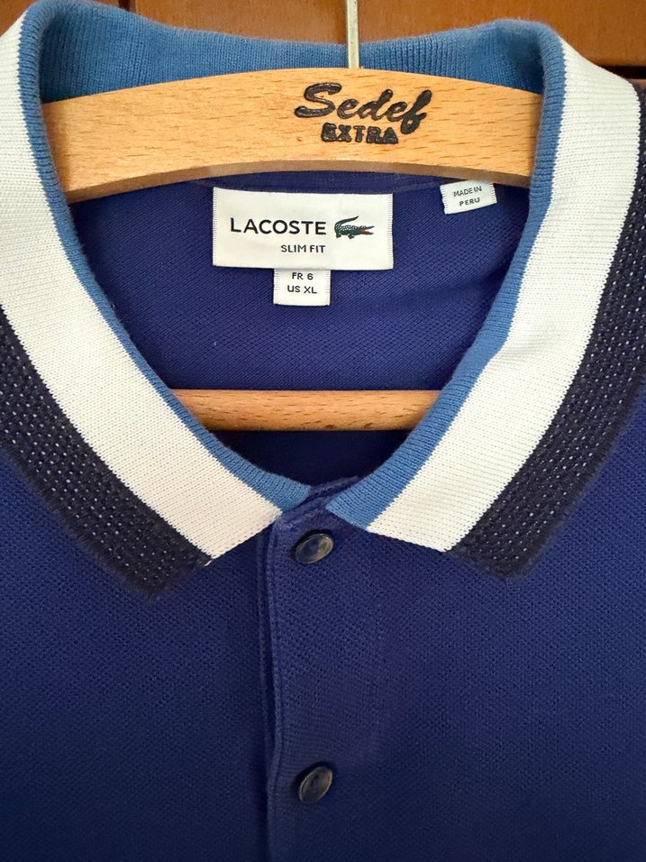 Lacoste Erkek Polo Yaka Tişört — görsel 3/4