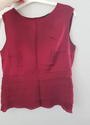 bordo bluz roman