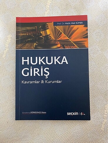 Hukuka Giriş Seçkin Yayıncılık