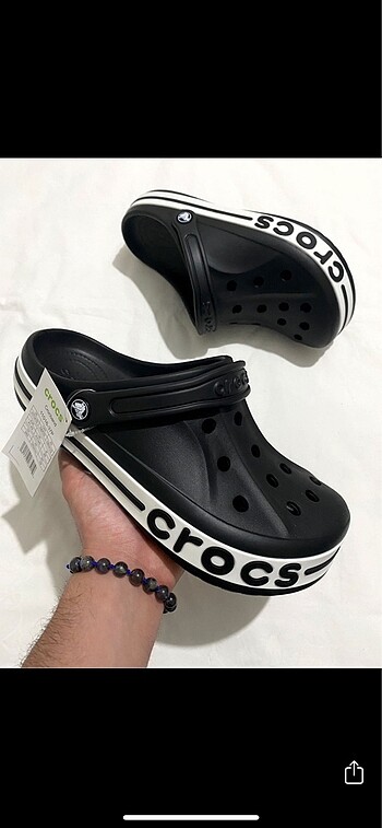 Crocs Cros siyah yeni