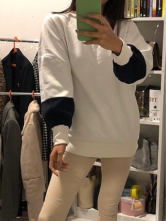 universal Beden Oversize Bluz