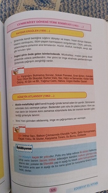Beden Sınava hazırlık edebiyat el kitabı