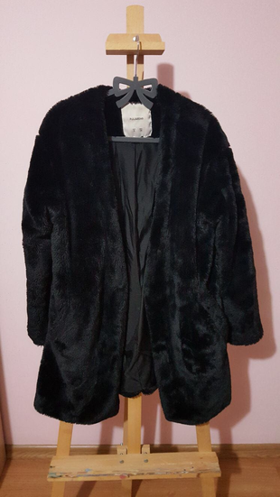 Pull and Bear peluş kürk