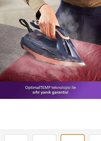 Beden Philips azur 8000 ütü
