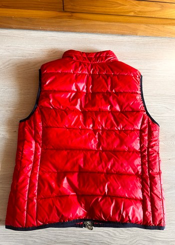 Nautıca Kırmızı Fermuarlı Kadın Yelek - Görsel 2