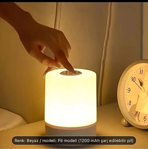 Beden ten rengi Renk Gece lambası