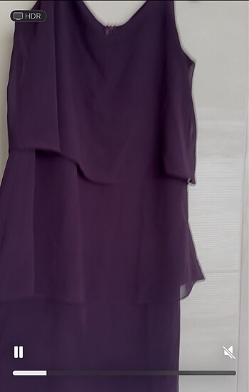 Şifon elbise - Görsel 5