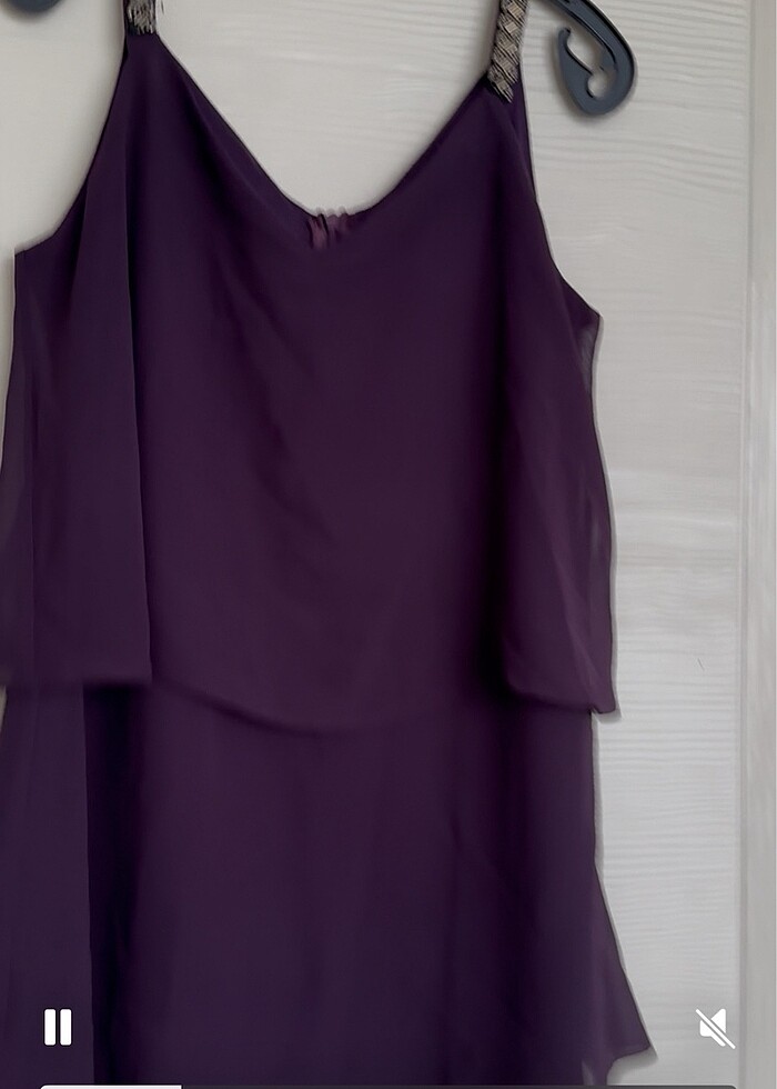 Şifon elbise - Görsel 4