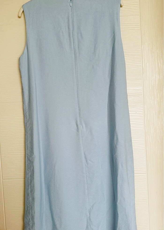 Mavi halkalı elbise - Görsel 2