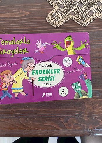 Öykülerle Erdemler Serisi - 10 Kitap - Görsel 2