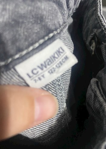 Bol paça kız çocuk jean - Görsel 3