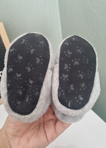 Trendyol & Milla Gri unisex bebek Sıcak Terlikler12 18 ay panduf