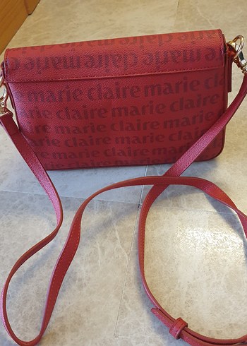 Beden kırmızı Renk Marie Claire Kırmızı Deri Kadın Clutch Çanta