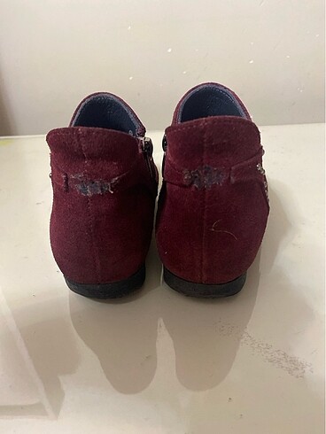 27 Beden bordo Renk Koz çocuk bot