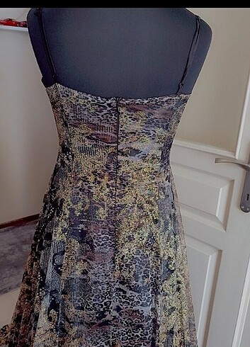 Kloş tül abiye elbise - Görsel 2