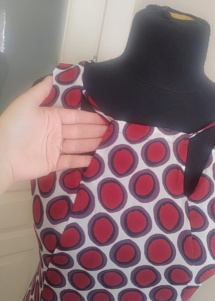 Şifon elbise - Görsel 4