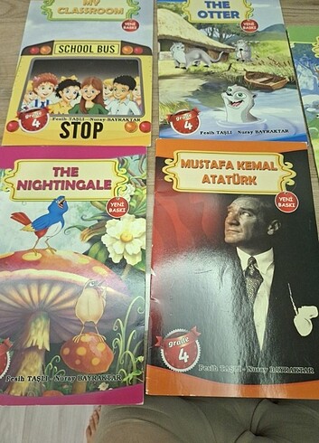  Beden 4. Sınıf İngilizce okuma kitapları
