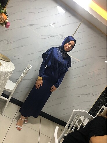 m Beden Abiye elbise