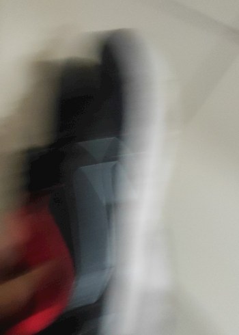 38 Beden Siyah Kadın Spor Ayakkabı Velcro Detaylı kalenji