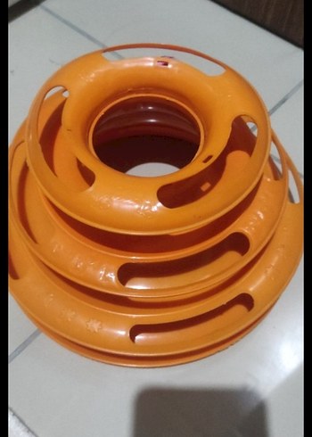 Turuncu Kedi Oyuncağı Kule - Görsel 2