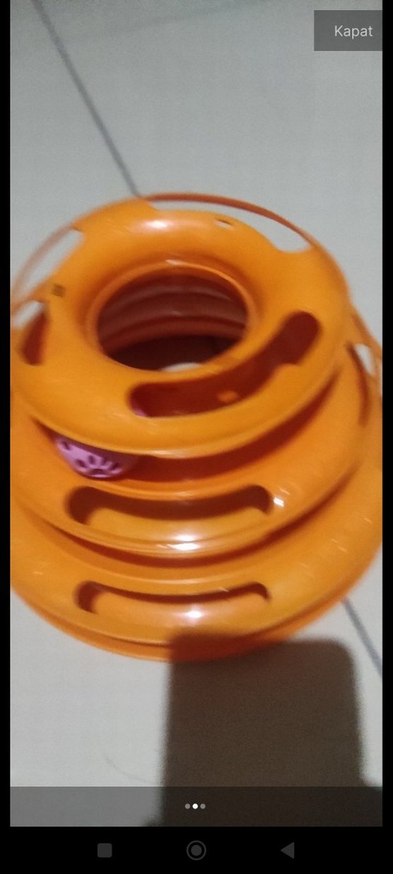 Turuncu Kedi Oyuncağı Kule - Görsel 3