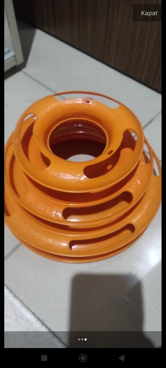 Turuncu Kedi Oyuncağı Kule - Görsel 2