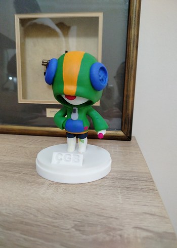 Beden Renk Brawl Stars Leon Yeşil Figür