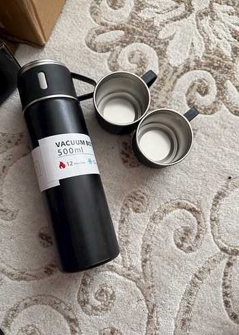 Siyah Termos Seti - Görsel 2