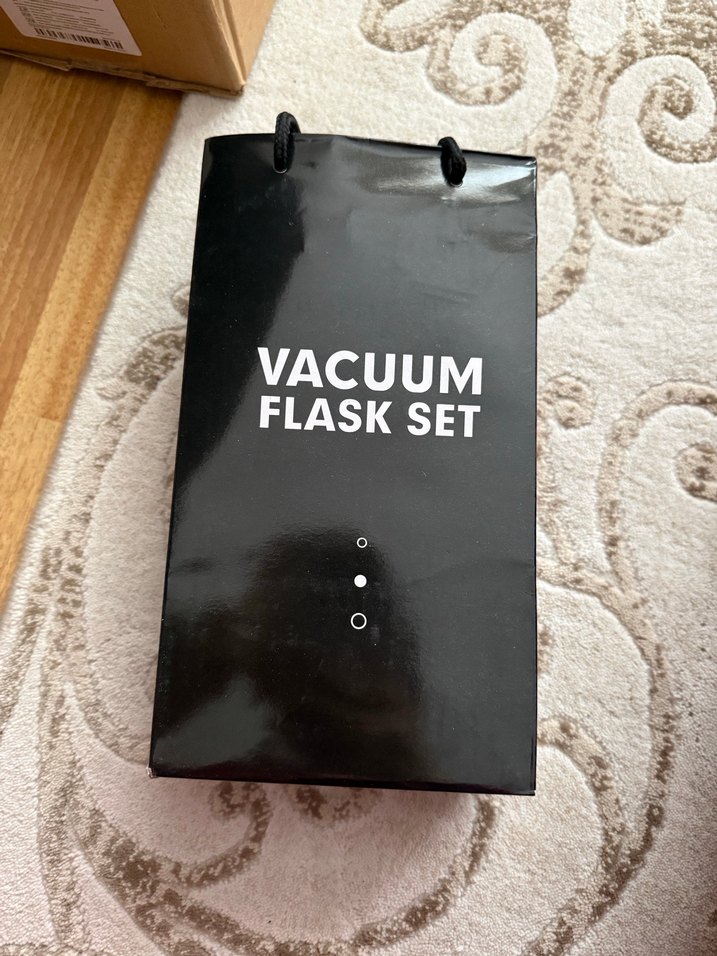 Siyah Termos Seti - Görsel 3