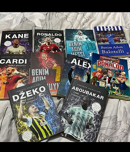 Çocuk futbolcu kitapları
