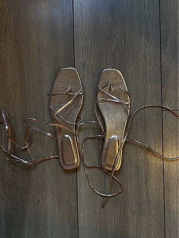 Bershka Bershka gold sandalet
