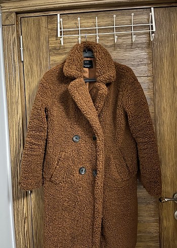 Bershka oversize peluş kaban