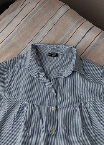 çizgili elbise  - Görsel 3