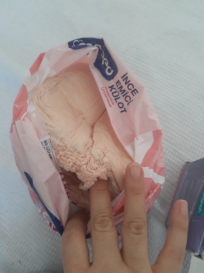 Pastel Pembe Emzirme Göğüs Pedi - Görsel 2