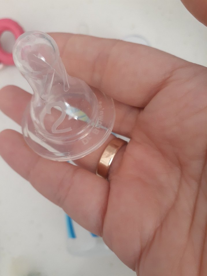 Dr. Brown's Beyaz Bebek Biberonu - Görsel 3