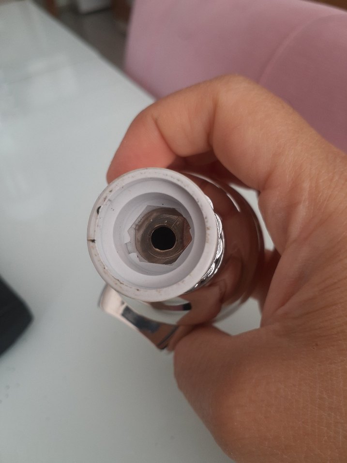 krom Metal Musluk Başlığı - Görsel 3