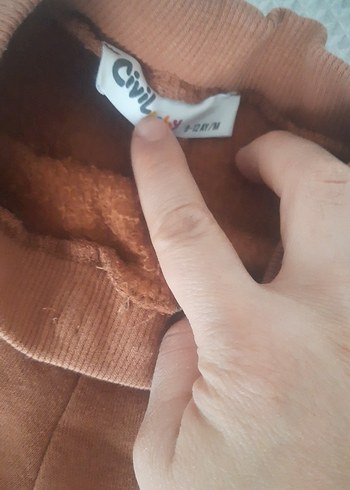 kiremit Kahverengi Rahat Eşofman Altı - Görsel 2