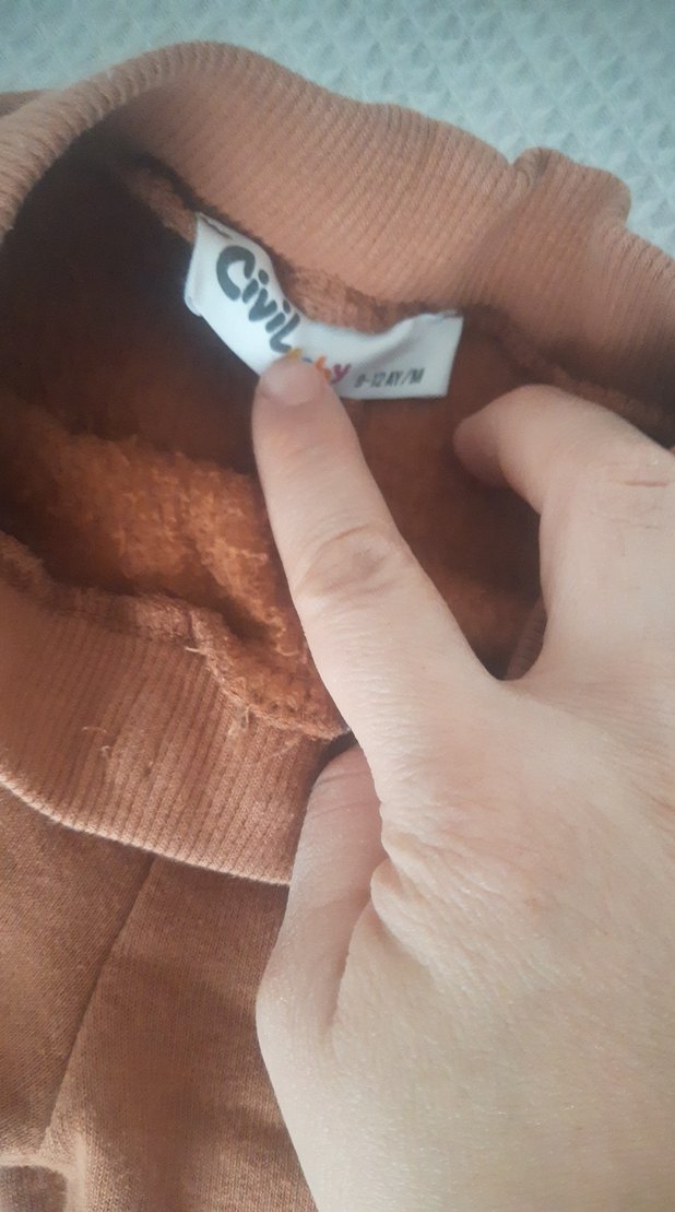 kiremit  Kahverengi Rahat Eşofman Altı - Görsel 2