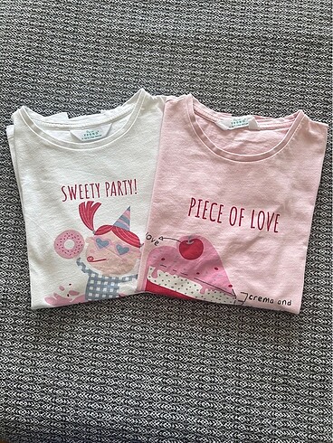 11-12 Yaş Beden Kız çocuk pijama takımı
